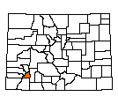 Map of San Juan County