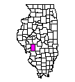 Map of Macoupin County