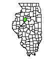 Map of Peoria County