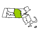 Map of Worcester County