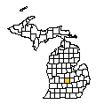 Map of Clinton County