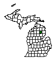 Map of Oscoda County