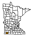 Map of Nobles County
