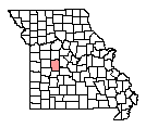 Map of Benton County