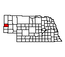 Map of Scotts Bluff County