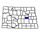 Map of Foster County