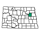 Map of Nelson County