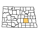 Map of Stutsman County