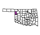 Map of Ellis County