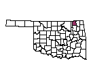 Map of Nowata County
