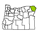 Map of Wallowa County