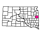 Map of Brookings County
