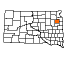 Map of Codington County