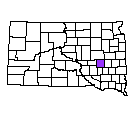 Map of Sanborn County