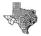 Map of Austin County