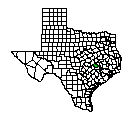 Map of Burleson County