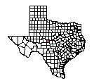 Map of Concho County
