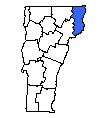 Map of Essex County