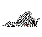 Map of Lunenburg County