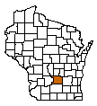 Map of Columbia County