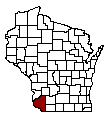 Map of Grant County