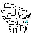 Map of Manitowoc County
