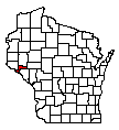 Map of Pepin County