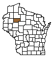 Map of Rusk County