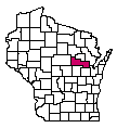 Map of Shawano County