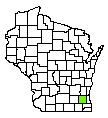 Map of Waukesha County
