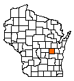 Map of Winnebago County