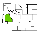 Map of Sublette County