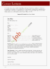 Resume Cover Letter
