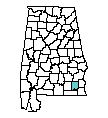 Map of Dale County