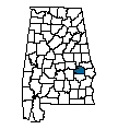 Map of Macon County