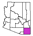 Map of Cochise County
