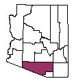 Map of Pima County