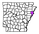 Map of Crittenden County