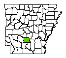 Map of Dallas County