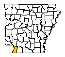 Map of Lafayette County