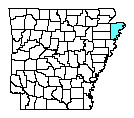 Map of Mississippi County