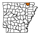 Map of Randolph County