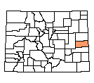 Map of Cheyenne County