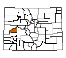 Map of Delta County