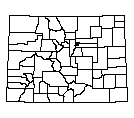 Map of Denver County