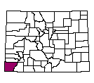 Map of Montezuma County