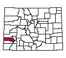 Map of San Miguel County