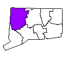 Map of Litchfield County