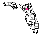 Map of Alachua County