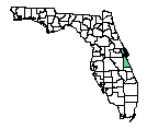 Map of Brevard County